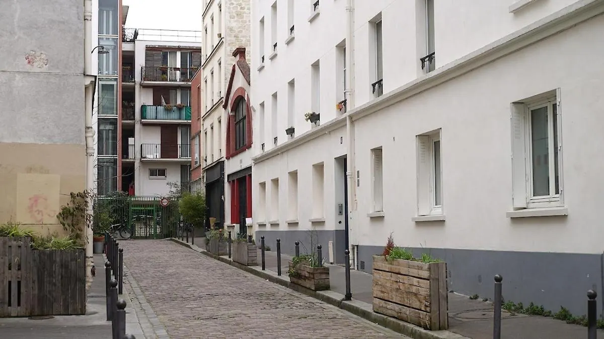 Peaceful Studio In A Impasse In Charonne Παρίσι 0*,  Γαλλία